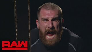 Mojo Rawley refuses to be a team player Raw Feb 4 2019 [upl. by Redna]