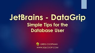 Datagrip Simple tips for Database Users  Part 1  Hands On Easy Demos [upl. by Ecenahs913]