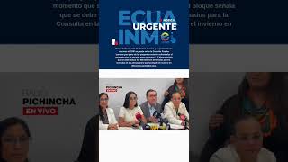 La Consulta Popular se puede evitar aprobando reformas al COIP señala Bancada de la RC [upl. by Elleina620]