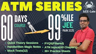 THE ATM SERIESBest Crash Course For JEE Main2025 atmseries jee2025preparation chemistry atsir [upl. by Burris]