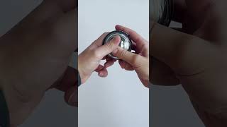 Gyro Ball Tutorial 🔮 gyroball gripstrength forearms forearmworkout shorts [upl. by Akirej]