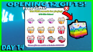 Opening 12 GIFTS To Get Huge Cupcake In Pet Simulator X  Day 14 Roblox shorts [upl. by Harmonia]