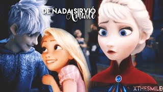 De nada sirvió amarte 💔😢 Jack y Elsa ft Rapunzel [upl. by Arihsaj292]