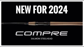 SHIMANO COMPRE SALMON  STEELHEAD ROD SERIES  NEWLY REDESIGNED FOR 2024 [upl. by Gregorio17]