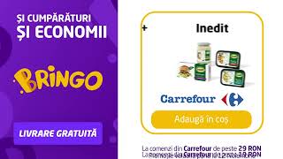 Promotii cu livrare gratuita 30 octombrie  12 noiembrie bringo cumparaturionline [upl. by Lindon567]