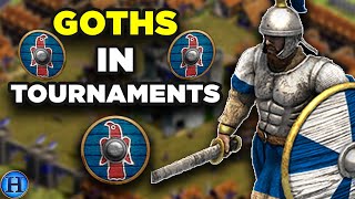 The Notorius Goths Pick In Tournaments  AoE2 [upl. by Porcia]