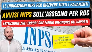 📣 ASSEGNO UNICO INPS COMUNICAZIONI come ricevere tutti i pagamenti ed evitare errori [upl. by Towrey]