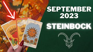 Steinbock ♑️  Monatshoroskop  September 2023 [upl. by Spevek]