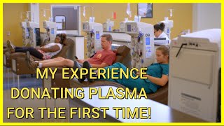 MY FIRST TIME DONATING PLASMA AT BIOLIFE [upl. by Cornew]