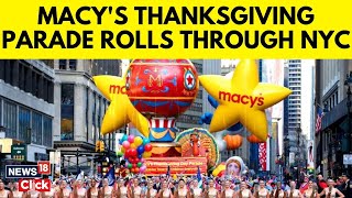 Macys Thanksgiving Parade  Giant Balloons Star Performances amp Unforgettable Moments  N18G [upl. by Nalani]