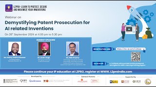 “Demystifying Patent Prosecution for AI related inventions [upl. by Ennaira]