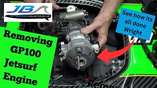 How to remove and Replace an old school Jetsurf engine No Problems [upl. by Harac]