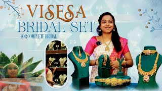 Exclusive Wedding Set Collections at Visesa Jewellery Boutique by KJS Jewellers [upl. by Savior822]