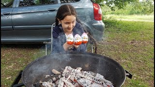 PRANKSABINA NE VEUT PAS LE BARBECUE AU POISSON [upl. by Ibib]