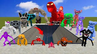 ALL POPPY PLAYTIME CHAPTER 31 CHARACTERS VS ALL FNAF 110 ANIMATRONICS VS GARTEN OF BANBAN 61 Gmod [upl. by Ailhat73]