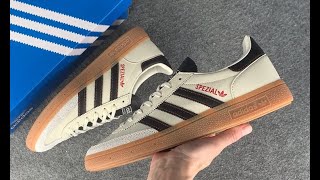 adidas Handball Spezial Off White Core Black Red JH6398 [upl. by Agata]