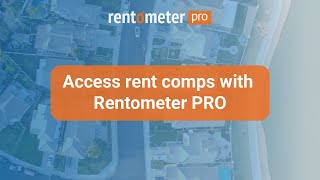 Access rent comps with Rentometer PRO [upl. by Dis]