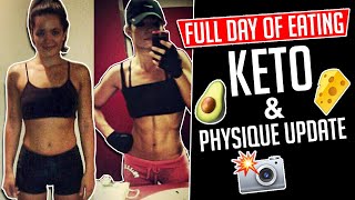 Full Day of Eating Keto amp Physique Update [upl. by Emarej]