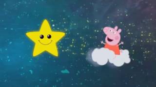 Twinkle Twinkle Little Star  Peppa Pig  SIMPLE SONG FOR KIDS ⭐💫🌟 [upl. by Beale]