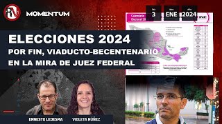 🔴 Elecciones 2024  Por fin ViaductoBicentenario ante la justicia federal  Brugada despunta CDMX [upl. by Persas]