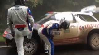 ERC Sata Rallye Açores 2013 Kubica rollcrash [upl. by Fonda885]