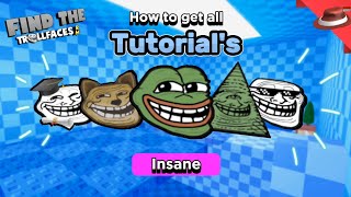 How to get All Tutorials Trollfaces Find the Trollfaces Rememed [upl. by Ignatia]