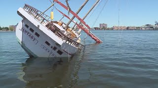 Fundraiser to remove abandoned boats in Hampton Roads [upl. by Annabal714]