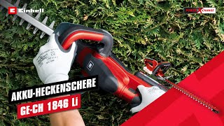 Einhell GECH 1846 Li Kit AkkuHeckenschere [upl. by Graner422]