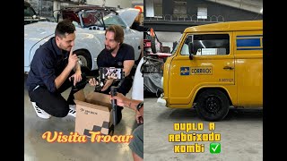 ENTREGA KOMBI COM DUPLO A REBAIXADA  VISITA TROCAR  VISICA FÁBRICA ALAVANCAS [upl. by Nabala545]