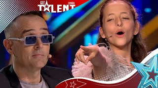 Pequeña SOPRANO conquista a Risto con su increíble voz  Audiciones 6  Got Talent España 2023 [upl. by Maisel]