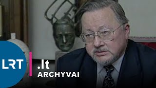 Svečiuose pas Vytautą Landsbergį 1997 m „Panoramos“ reportažas LRTarchyvai [upl. by Novek]