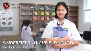 REGISTER YOUR CHILD NOW Kinderfield  Highfield Open Registration 2024  2025 🎓 [upl. by Anaira]