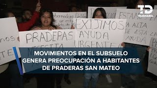 Qué pasa en la colonia Praderas de San Mateo en Naucalpan por qué hay estruendos [upl. by Drahsar]