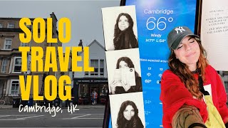 solo travel vlog  London amp Cambridge what its like traveling in your late 20s [upl. by Weinstock]