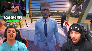 PIUZINHO CORINGA E PAULINHO O LOKO CASAMENTO GTA RP [upl. by Enialahs705]