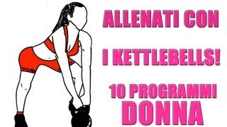 Allenamento Kettlebell Donna Dimagrimento e Tonificazione  Personal Trainer Online [upl. by Retrac]