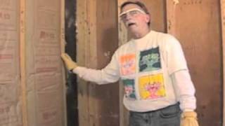 Right Vs Wrong Installing Insulation Batts In Exterior Walls  Part One [upl. by Ivette]