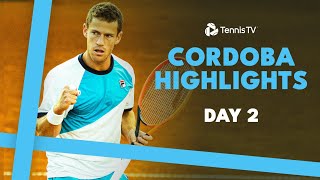 Schwartzman Faces Burruchaga Coria Carballes Baena amp More Feature  Cordoba 2024 Highlights Day 2 [upl. by Aicxela]