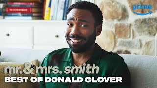 The Best of Donald Glover as John Smith  Mr amp Mrs Smith  Prime Video [upl. by Ynoyrb]