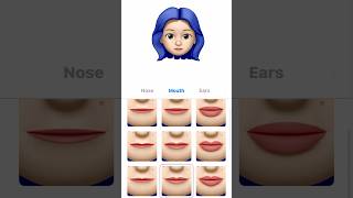 Making Coraline as a Memoji memoji shorts halloween coraline 🪡🧵 [upl. by Appleby696]