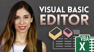 Excel VBA tutorial for beginners The Visual Basic Editor VBE [upl. by Airogerg]