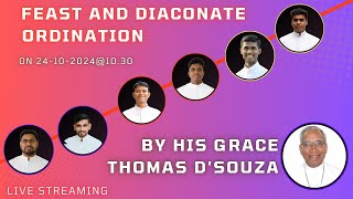 Claret feast and Diaconate ordination 2024 [upl. by Noislla]