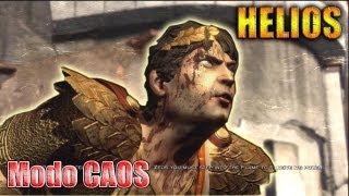 Helios en modo CAOS Chaos  Como derrotar a helios GOW3 muerte de helios [upl. by Brodsky]