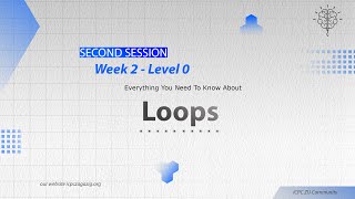 Week 2  Level 0  Loops [upl. by Killion853]