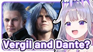 Biboo found Vergil and Dante in Dragons Dogma 2 【Hololive EN】 [upl. by Baalbeer]