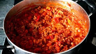 How to make Bolognese sauce recipe  Pasta [upl. by Ahsemot]