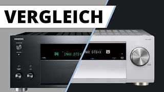 Onkyo RZ50 vs Pioneer VSXLX505  Wo sind die Unterschiede Wir vergleichen beide AVReceiver [upl. by Enirolf47]