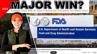 SUPREME COURT ENDS BIAS FOR BUREAUCRACY Explaining Chevron Deference  FDA ATF USDA Amish Farmer [upl. by Lexis]