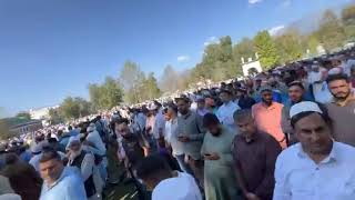 Namaz E Janaza Of Syed Mushtaq Bukhari [upl. by Randene]