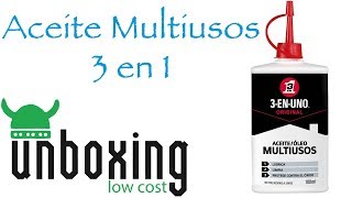 🔧🔨 Aceite Multiusos 3 en 1 UampR Low Cost [upl. by Albertson178]